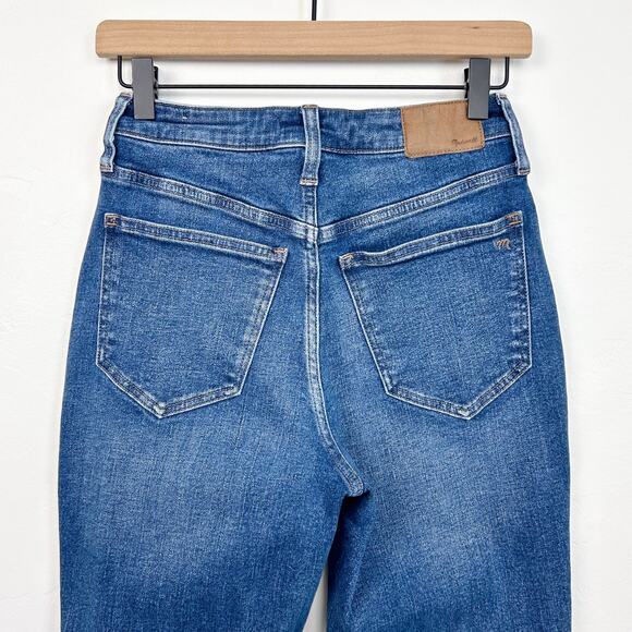 Madewell The Curvy Perfect Vintage Manford Wash Instacozy Jeans Size 24 - Picture 6 of 13